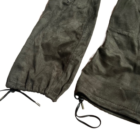 LILIANA BROWN “KENZY-6” OVER THE KNEE CHUNKY HEEL BOOT WITH DRAWSTRING SIZE 7.5 - Picture 5 of 11